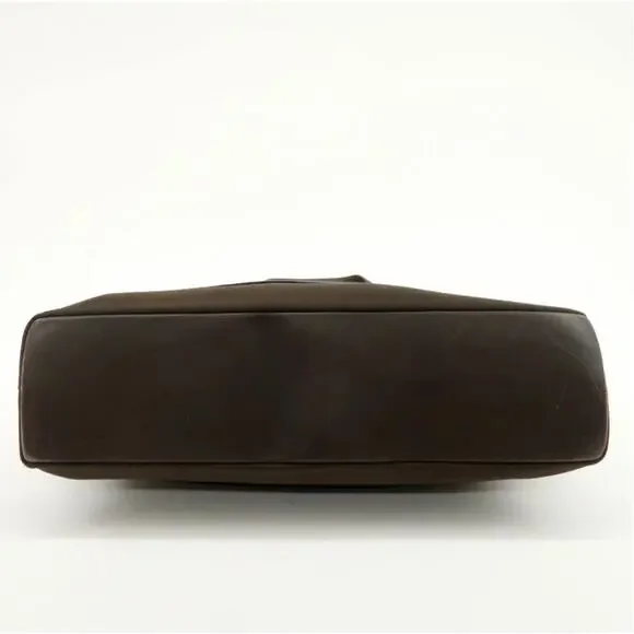 💎✨Beautiful✨💎Authentic Ferragamo Vara Logo Canvas Tote Bag Shoulder Bag Brown - Picture 5 of 15